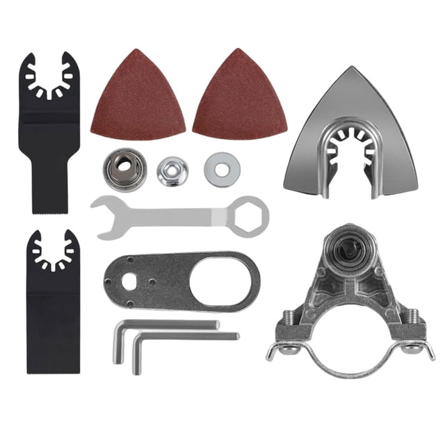 Adaptador oscilante,Amoladora cambiada a tesoro, Adaptador de Herramienta Oscilante Oscilante,Agujeros de molienda de metal Herramientas de ,Adaptador de cincel de Baoblaze Adaptador oscilante