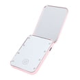 thumbnail image 1 of Magnifying Portable LED Makeup Mirror with 2 Sided Small Travel Cosmetic Mirror for Bright Lighted Makeup Area, 1 of 7