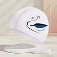 thumbnail image 3 of QiHongYan High Elasticity Swimming Cap Keeps Hair Clean Breathable Fit Both Long Hair Short Hair, Swim Caps Woman Girls Men Kids One Size Hat, 3 of 8