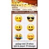 Unique Industries Emoji Assorted Colors Birthday Party Favors, 24 Count