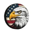 thumbnail image 1 of Balery American Bald Eagle Cubiertas para Neumáticos - Protector Resistente para Neumáticos de Camioneta, SUV, Remolque, Camper y RV-14 inch, 1 of 6