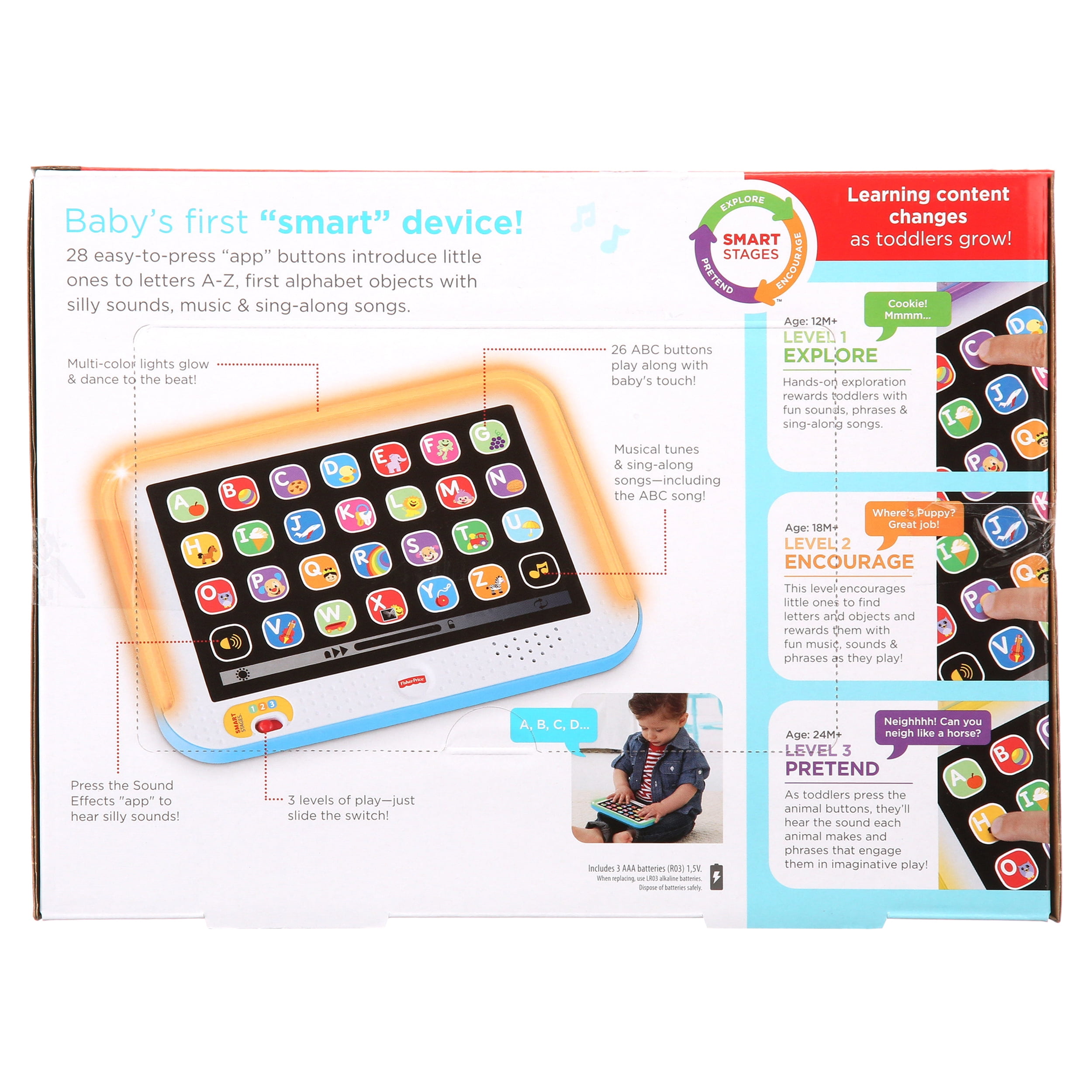 fisher price baby tablet