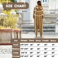 thumbnail image 6 of Brown Owl Pajamas Adult CANASOUR Cosplay Animal Pajamas Polyester Couple Family Suit Small, 6 of 6