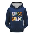 thumbnail image 6 of Ruyang Kids 1st Grade Back to School Hoodies Long Sleeve First Day of School Pullover Sweatshirts Cute Preppy Hoodie, 6 of 7