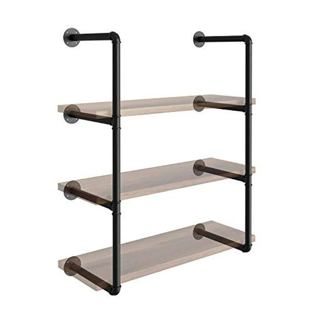 3 In 1 Diy Farmhouse Decor Pipe Shelf, Shelves Made With Pipe Fittings