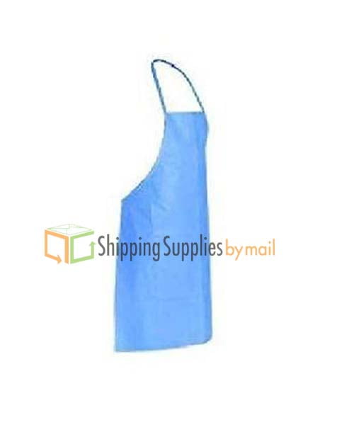 2 Mil Blue 28/" x 46/" Pack of 100 Shield Safety Economy Disposable Poly Apron