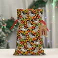 thumbnail image 5 of Honeii Sloth on the Branch Print Small Burlap Bags,Christmas Drawstring Treat Bags Gift Bags Reusable Candy Goodie Wrapping Bags for Holiday Party Favors Supplies -Medium, 5 of 9