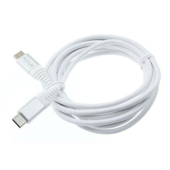 USB-C Cable for Motorola Moto G Play (2023) Phone - 6ft Long Fast Charger Cord Power Wire Type-C to Type-C Compatible With Moto G Play (2023)