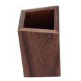 thumbnail image 2 of Wooden Pen Holder, Exquisite texture Widely  Premium Wood Simple Style Makeup Brush Holder  For School For Home For Office, 2 of 8