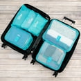 thumbnail image 3 of Miami CarryOn Neon 12-Piece Packing Cubes Luggage Organizer (Blue), 3 of 6