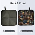 thumbnail image 2 of Library Books Magic Cool Foldable Seat Cushion for Bleachers, Stadium Seats, Camping & Outdoor Events, Portable Lightweight Pad with Carabiner, 2 of 6