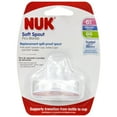 thumbnail image 2 of NUK Silicone Baby Replacement Spout, Vented, Toxin-Free, 9 Pack, 2 of 8