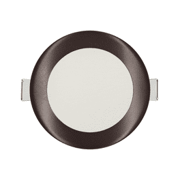 Perlglow 4 inch Round White Baffle Downlight Luminaire LED Recessed Light Fixtures Ceiling Lights Dimmable 3500K. Walmart