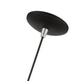 thumbnail image 5 of 41328-04 Livex Lighting Ashland - 1 Light Pendant In Geometric Style-20.75 Inches Tall and 13 Inches Wide-Black/Brushed Nickel Finish    -Traditional, 5 of 11
