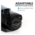thumbnail image 3 of Submersible Aquarium Water Pump For Garden Fountain Hydroponics Pond Fish Tank Water Filter Pump Ajustable Flow Rate, 3 of 6