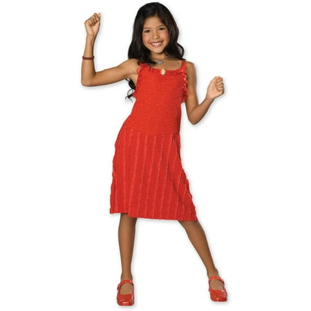 Child High School Musical Gabriella Red Dress Rubies