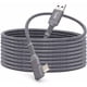 thumbnail image 2 of Cable de carga VR Type-c Date Line Reemplazo del cable de carga rápida para Oculus Quest 2, trenzado, aleación de aluminio, gris sidaley EL002628-01, 2 of 2