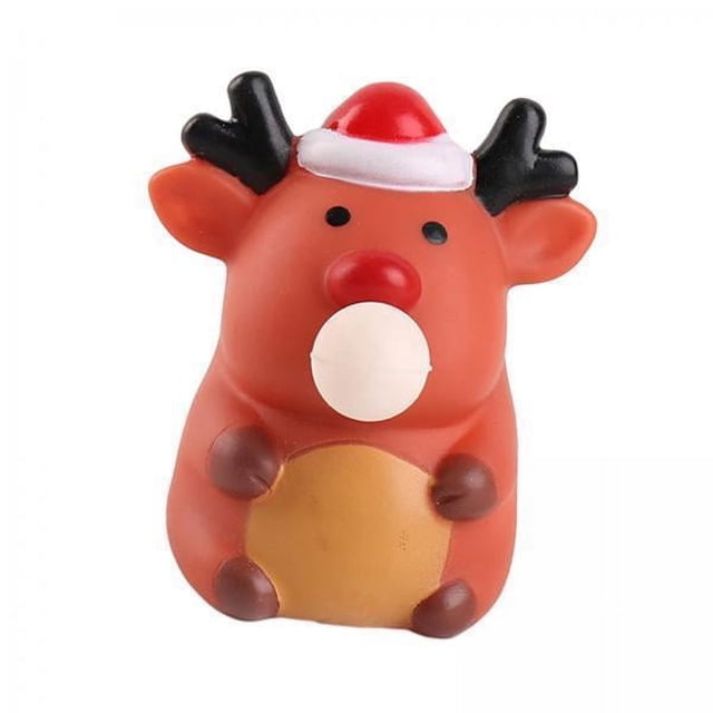 Juguetes para apretar,Exprimir bolas relajantes navideñas relajantes lentas,Burbujas navideñas para escupir ojos estallar exprimir,Bola sensorial navideña para apretar,Novedad Bola de