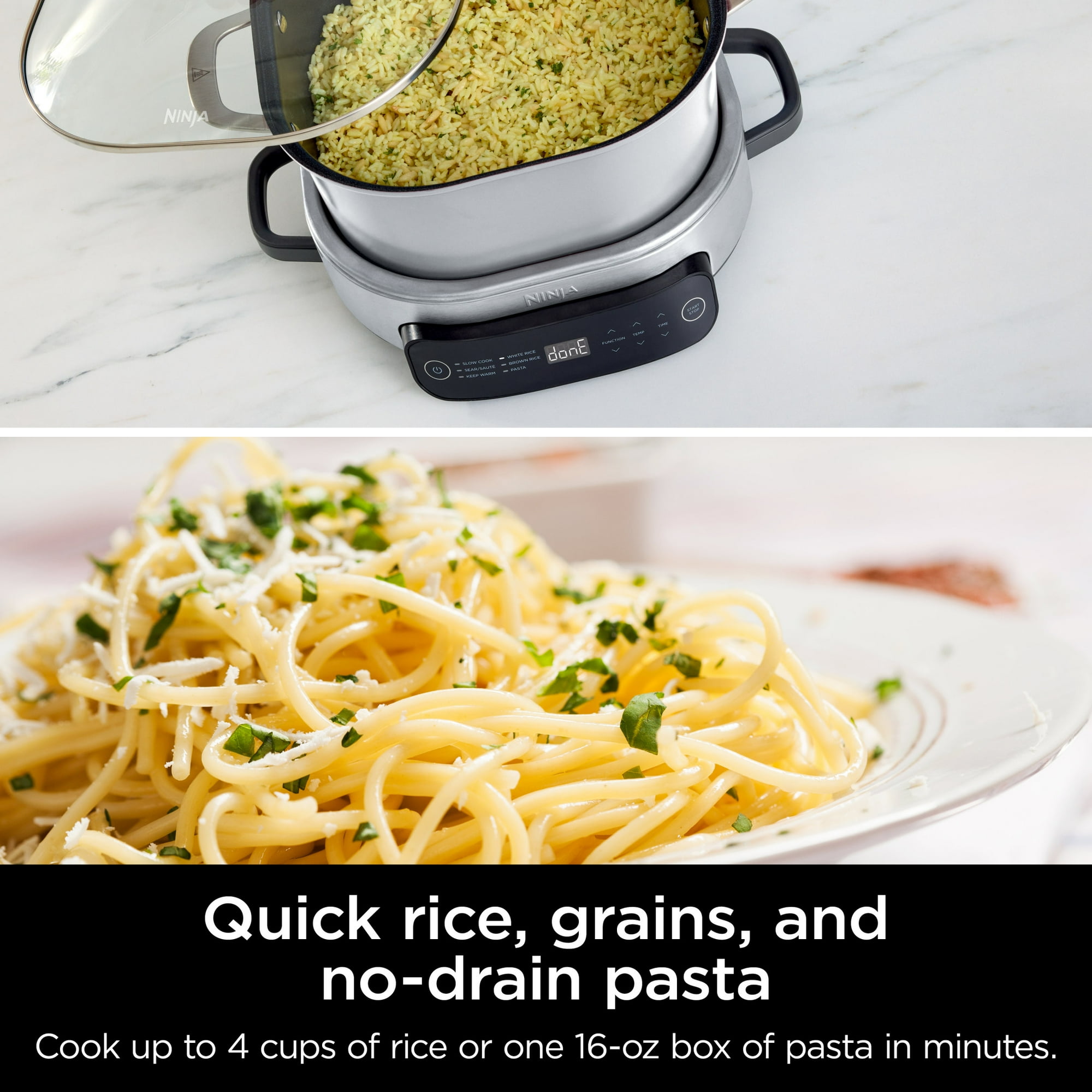 Ninja Everyday 10-in-1 PossibleCooker 6.5 Qt Multi-Cooker, MC1100 White