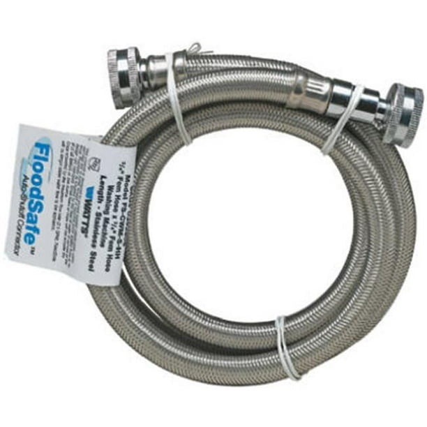 Watts MFSPBSPL601212 0.75 x 60 in. Flood Safe Stainless Steel Washing