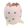 thumbnail image 3 of CoreLiving Dinosaur Egg Pen Organizer for Desk Pink Pencil Holder Cute Office Desk Accessories Makeup Brush Storage Countertop Container for Home Office Small Items, 3 of 6