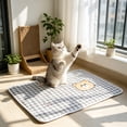 thumbnail image 4 of Breathable Pet Ice Pad for Summer Sleeping - Non-Slip Cool Mat for Dogs Cats - Washable Pet Cushion for Kennel, Sofa, Floor, Indoor Outdoor Use, 27.56"x35.43", 4 of 7