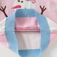 thumbnail image 4 of Tisuna Christmas Sweater For Toddler Girls Snowman Print Long Sleeve Crew Neck Tops Breathable Loose Autumn Winter Kids Pullover Clothes Pink Size 2-3 Years, 4 of 9