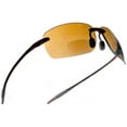 thumbnail image 2 of Maui Sports Navigator Bi-Focal Sun Readers Sunglasses Ultra Flex TR90 Brown - 3.5 / Brown, 2 of 6
