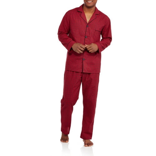 Hanes Men's Woven Pajama Set
