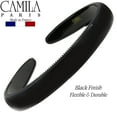 thumbnail image 3 of Camila Paris CP3012 French Fashion Headband for Women, Very Flexible with Teeth for Strong Hold Grip, Women's Hairband, No Slip Durable Styling Girls Hair Accessories, Made in France with Cellulose, 3 of 4