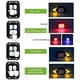 thumbnail image 5 of Luces traseras para bicicleta, carga USB, control remoto inalámbrico, intermitentes, 5 of 5