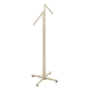 2-Way Clothing Rack with Slant Arms - Boutique Ivory