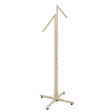 2-Way Clothing Rack with Slant Arms - Boutique Ivory