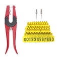 thumbnail image 1 of Alicates para etiquetas de oreja de ganado, herramientas de instalación de tarjetas de identificación, aplicadores de punzón de oreja de A, 1 of 7