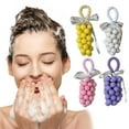 thumbnail image 2 of Visland Handmade Grape Cluster Soap on A Rope Natural Ingredients Aromatic Soaps for Washing Hands Decorative Grapes Soaps, 2 of 8