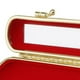 thumbnail image 4 of Estuche elegante para lápiz labial de mujer con espejo, estuche para brillo de labios, de cuero PU. Blanco, 4 of 9