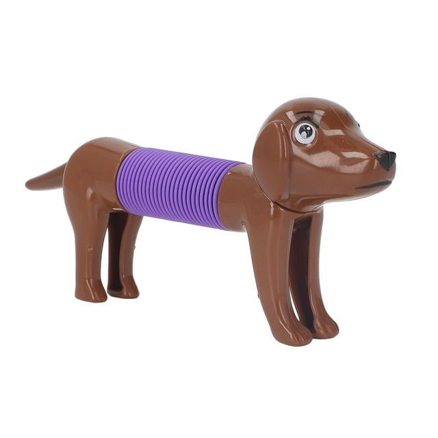 Tubo elástico, juguete antiestrés con tubo que hace estallar, juguete sensorial para niños, tubo sensorial de notable claridad