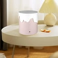 thumbnail image 1 of Naittoop Desktop Trash Can Cute Small Bedroom Bedside Office Plastic Scandinavian Storage Bucket Mini With Lid Home Use Multi-scene Use Wider Pressure Ring, 1 of 6