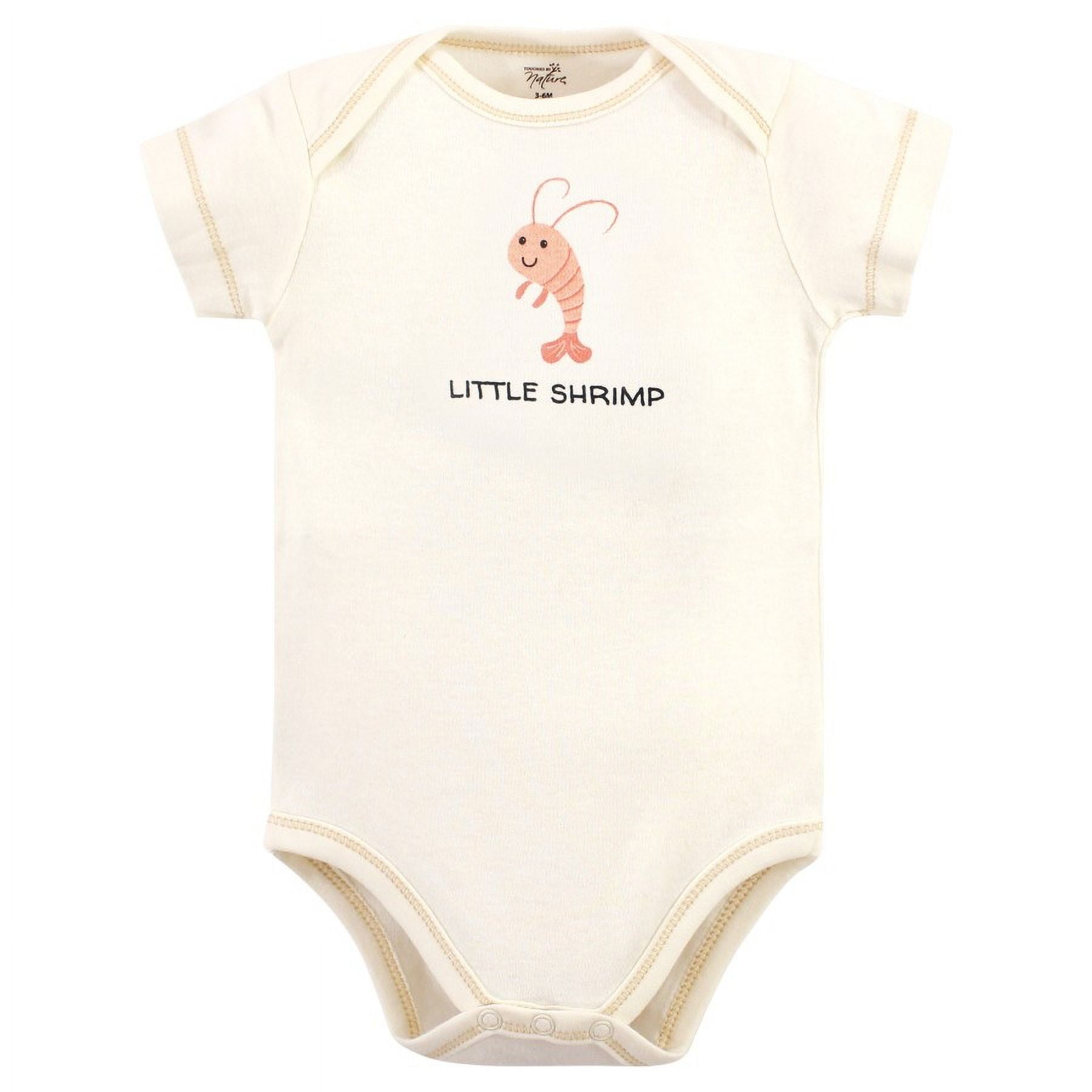 Touched by Nature Organic Cotton Bodysuits, Fortune Cookie, Preemie