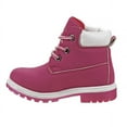thumbnail image 3 of Beverly Hills Polo Club Lace-up Girls Construction Boots for Outdoor Activities, 3 of 5