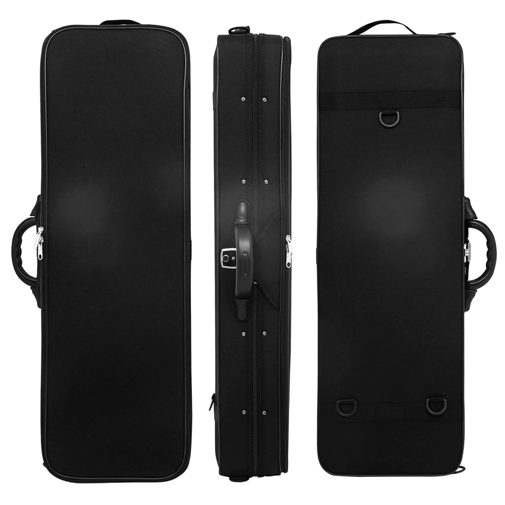 WINDLAND Violin Case with Shoulder Strap and Bows Holders Violin Accessories Storage