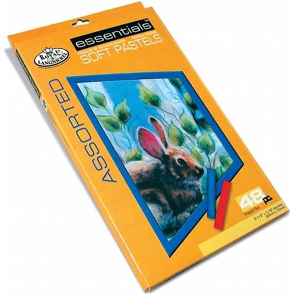 Pastels Doux 48/paquet - Couleurs Assorties