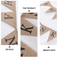 thumbnail image 2 of LABSERRON Bunting Banner Khaki Jute 1Pack 5.1 x 6.7in Flags 2M Length, 2 of 8