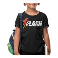thumbnail image 3 of Playera Fan Army The Flash Talla 10 barry allen manga corta negro, 3 of 4