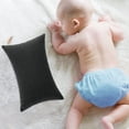 thumbnail image 5 of HAOAN Ntbay 2 Pack Microfiber Soft Tiny Pillows  Machine Washable Travel Pillows  11” x 7”  Light Gray, 5 of 5