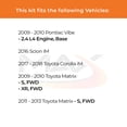 thumbnail image 2 of MAX Advanced Brakes - Brake Kit For 2009-2013 Toyota Matrix| Carbon Ceramic Brake Pad and Rotor Kit Front and Rear| Daily Driving Geomet Coated Brake Rotors, 2 of 9