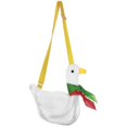 thumbnail image 2 of 1pc Cartoon Simulation Adorable Duck Single-Shouder Bag Plush Backpack (White), 2 of 4