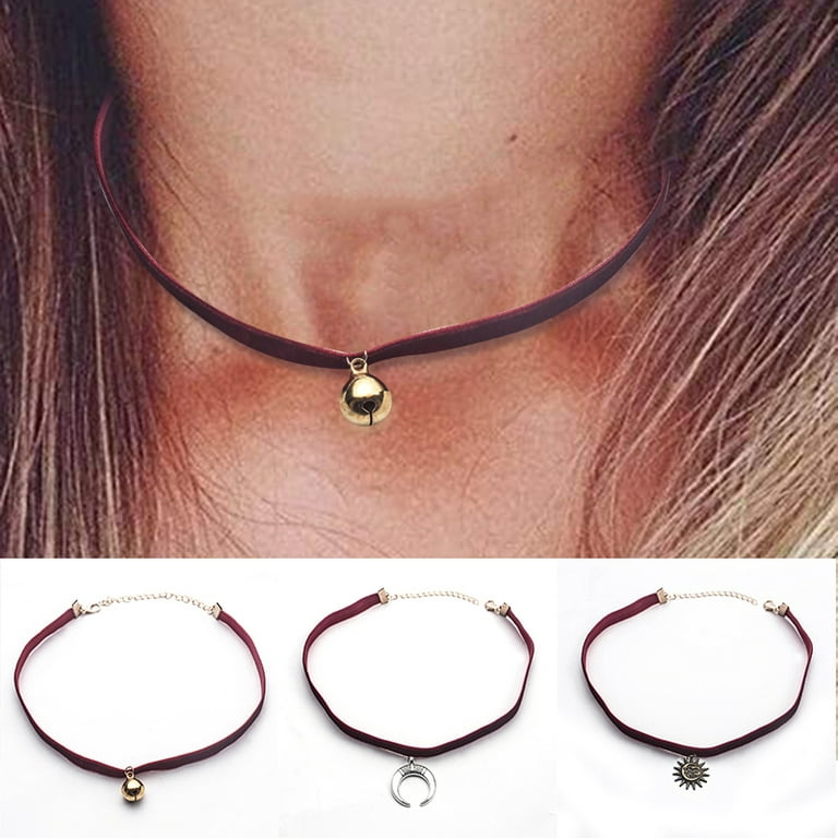 Black Choker Necklace For Women Classic Chokers For Women And Girls For  Girls And Women Black Sunlight 