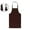 Coffee, variant on VQPeo Adjustable Bib Apron Waterdrop Resistant with 2 Pockets Cooking Kitchen Aprons for Women Men