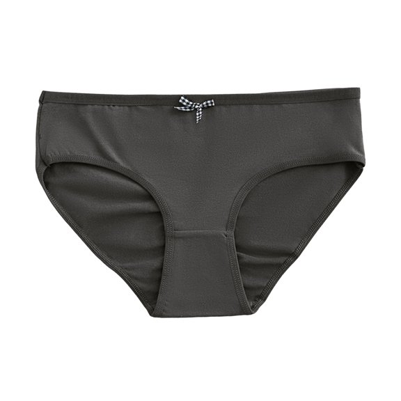 idosla High-Waisted Full Coverage Underwear | Breathable Moisture Wicking Underwear Women (Dark Gray, XL)